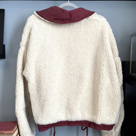 FP Movement Free People Mix It Up Reversible Jacket (Red) S - Picture 13 of 16